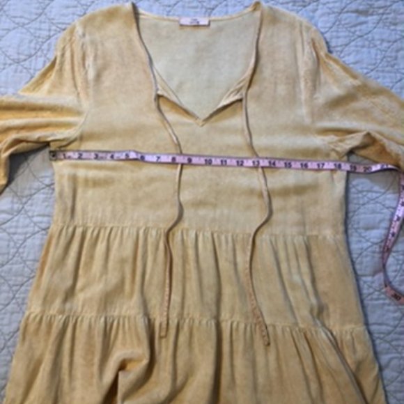 Como Vintage Gold Distressed Top M - Picture 6 of 12